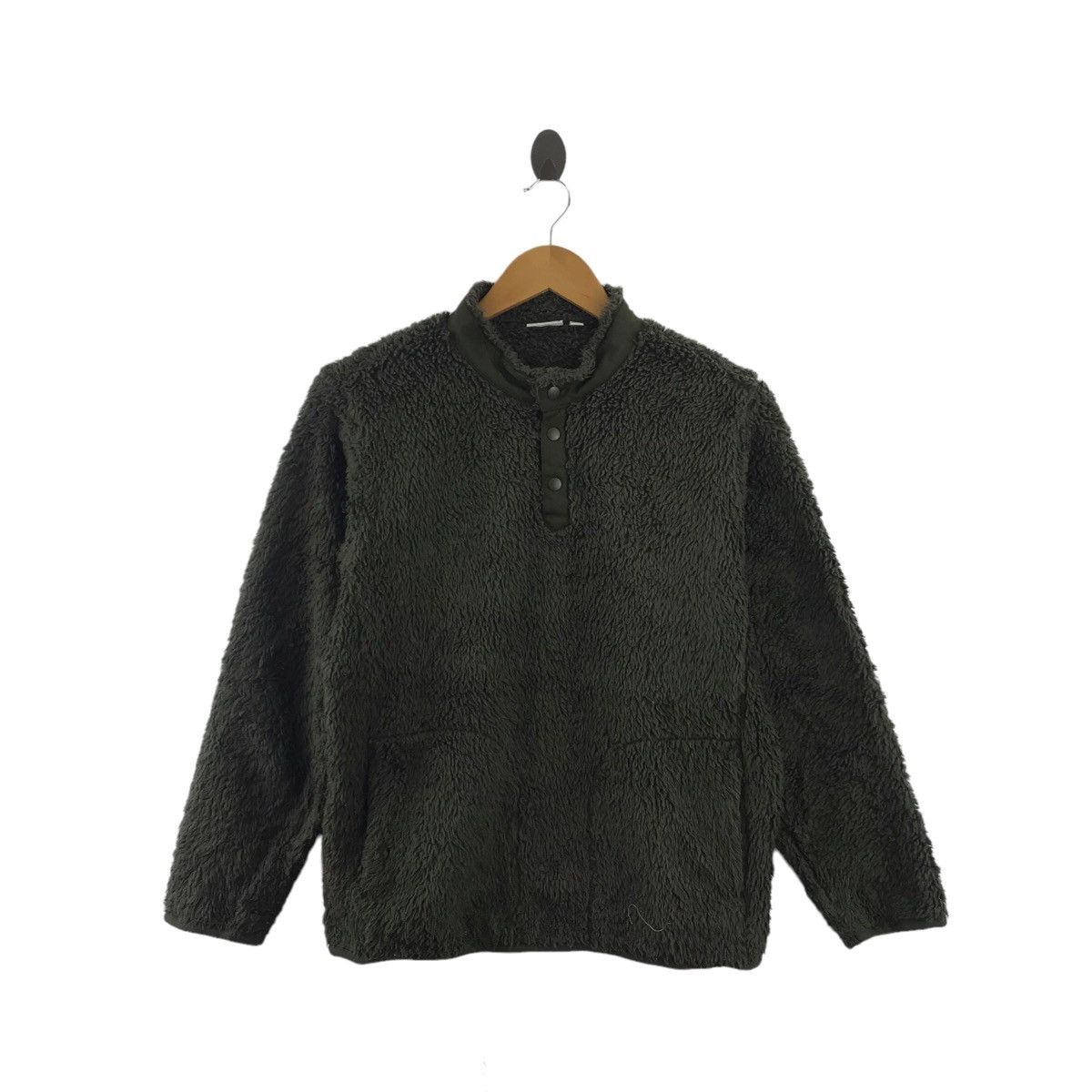 WHITE MOUNTAINEERING x UNIQLO Sherpa Fleece Green