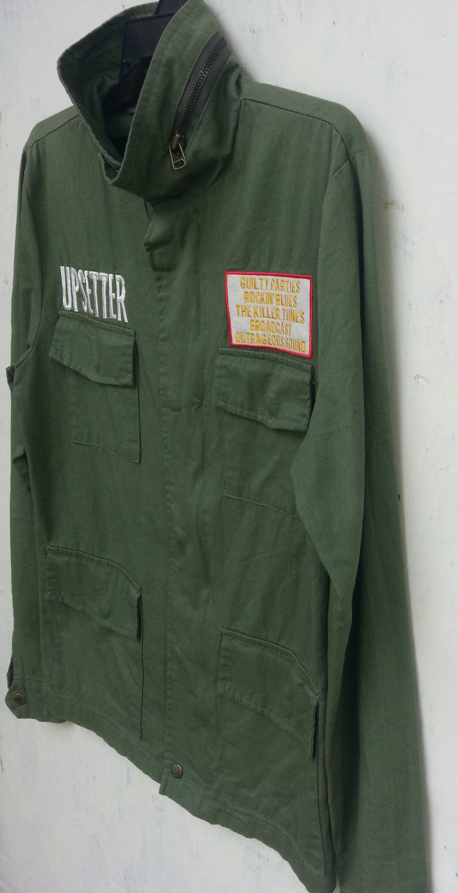 Kill City × Wacko Maria Rare !!! The Guilty Parties Kill City Military Jacket Style Size US M / EU 48-50 / 2 - 12 Thumbnail
