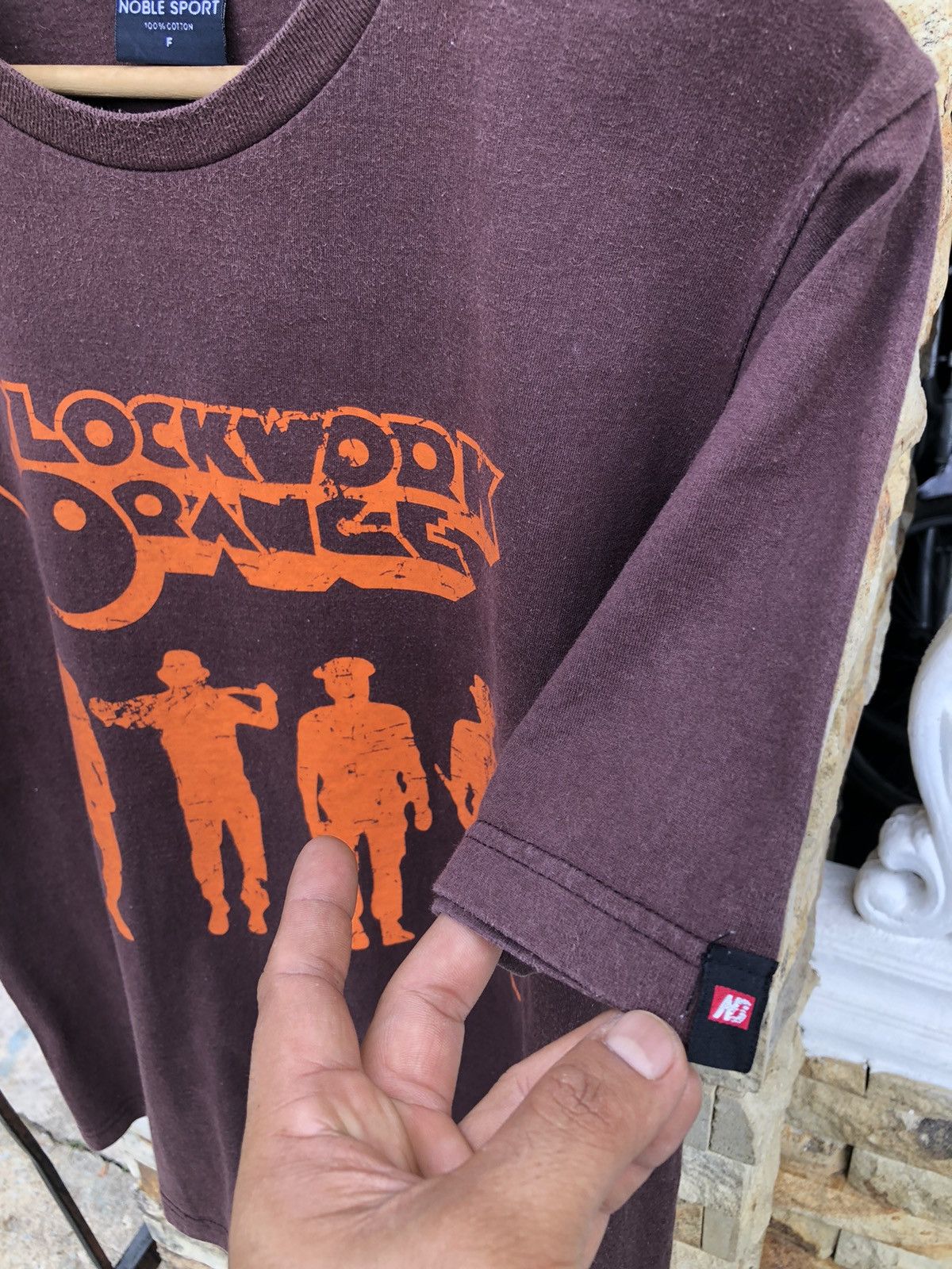 Vintage Rare🔥Vintage Clockwork Orange Movie T shirt Size US M / EU 48-50 / 2 - 6 Thumbnail