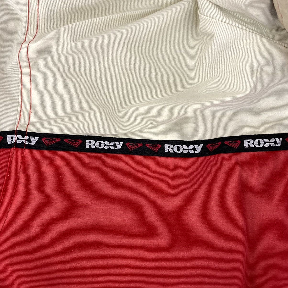 Vintage ROXY QUIKSILVER SURFWEAR Surf Surfing Full Zip Windbreaker Size L / US 10 / IT 46 - 4 Thumbnail