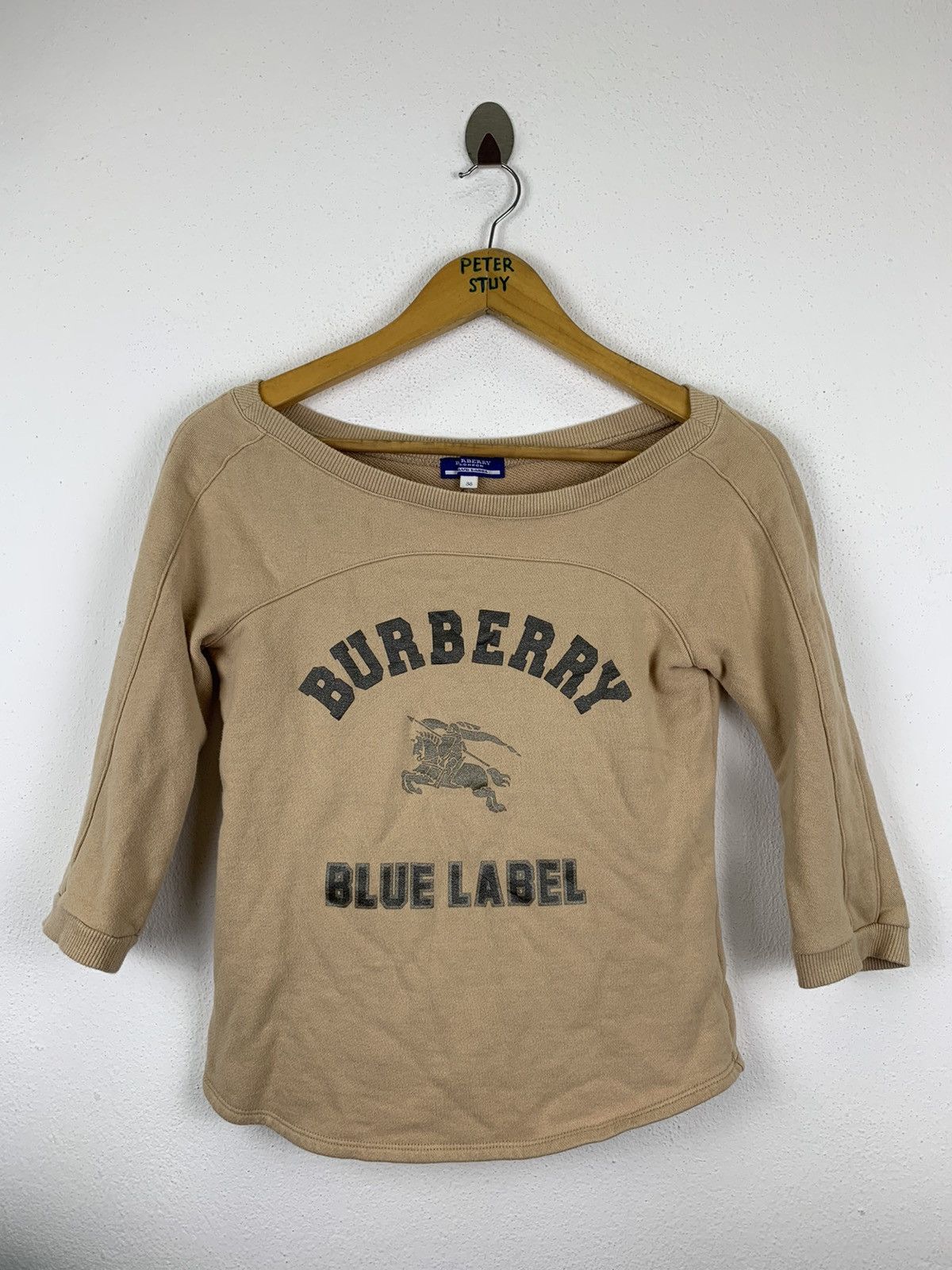 Burberry BURBERRY BLUE LABEL BIG LOGO SWEATSHIRT Size US XS / EU 42 / 0 - 1 Thumbnail