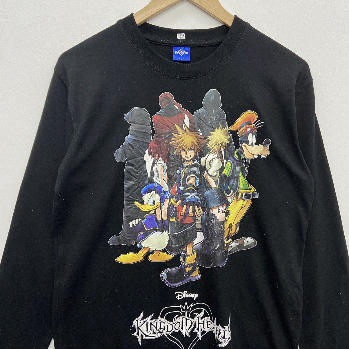 Disney × Japanese Brand Rare!! KINGDOM HEARTS by disney long sleeve tee Size US L / EU 52-54 / 3 - 2 Thumbnail
