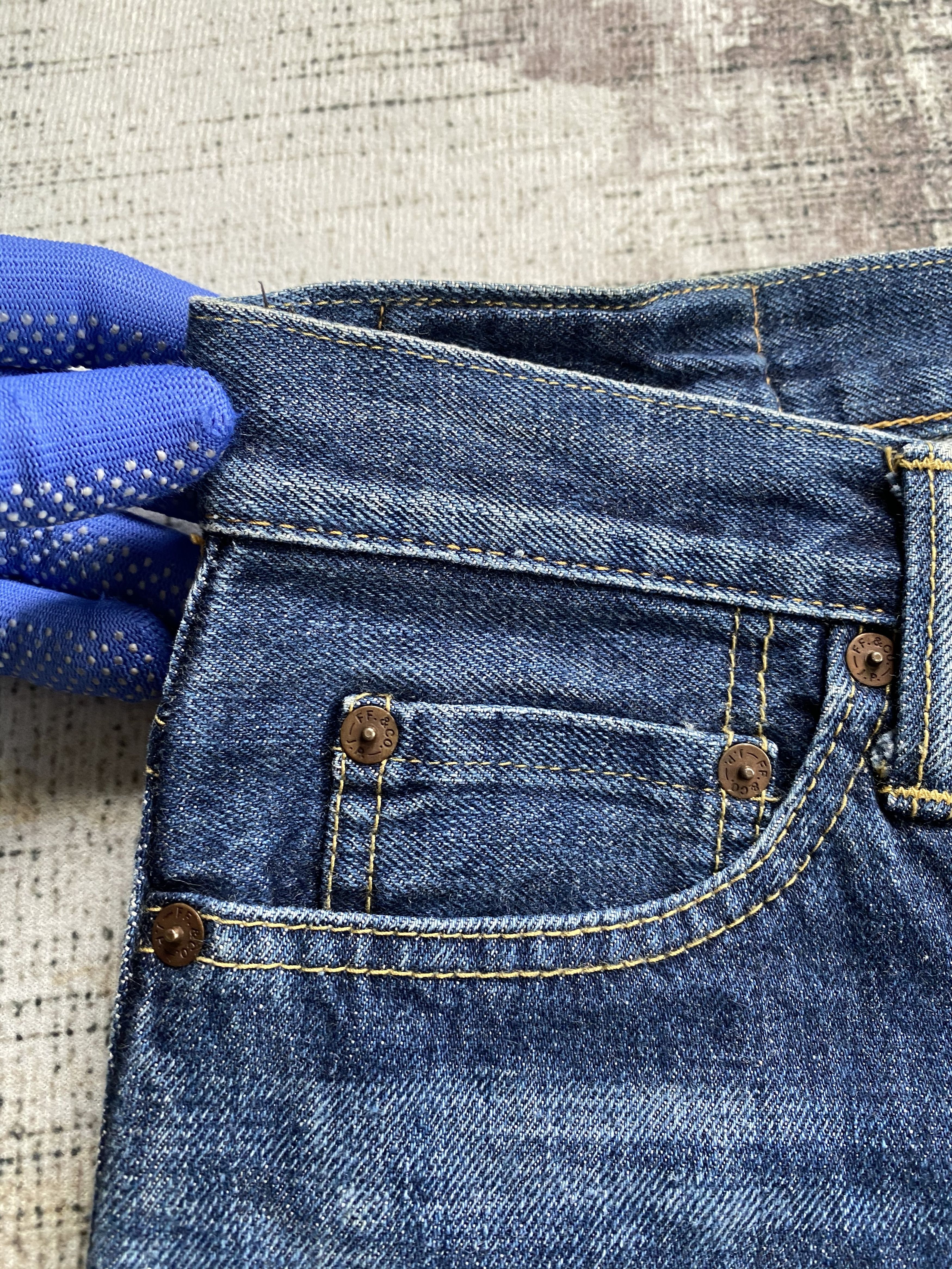 Alchemist RARE🔥Vintage Skull Jeans by Alchemist Slim Flare Punk Jeans Size US 29 - 6 Thumbnail