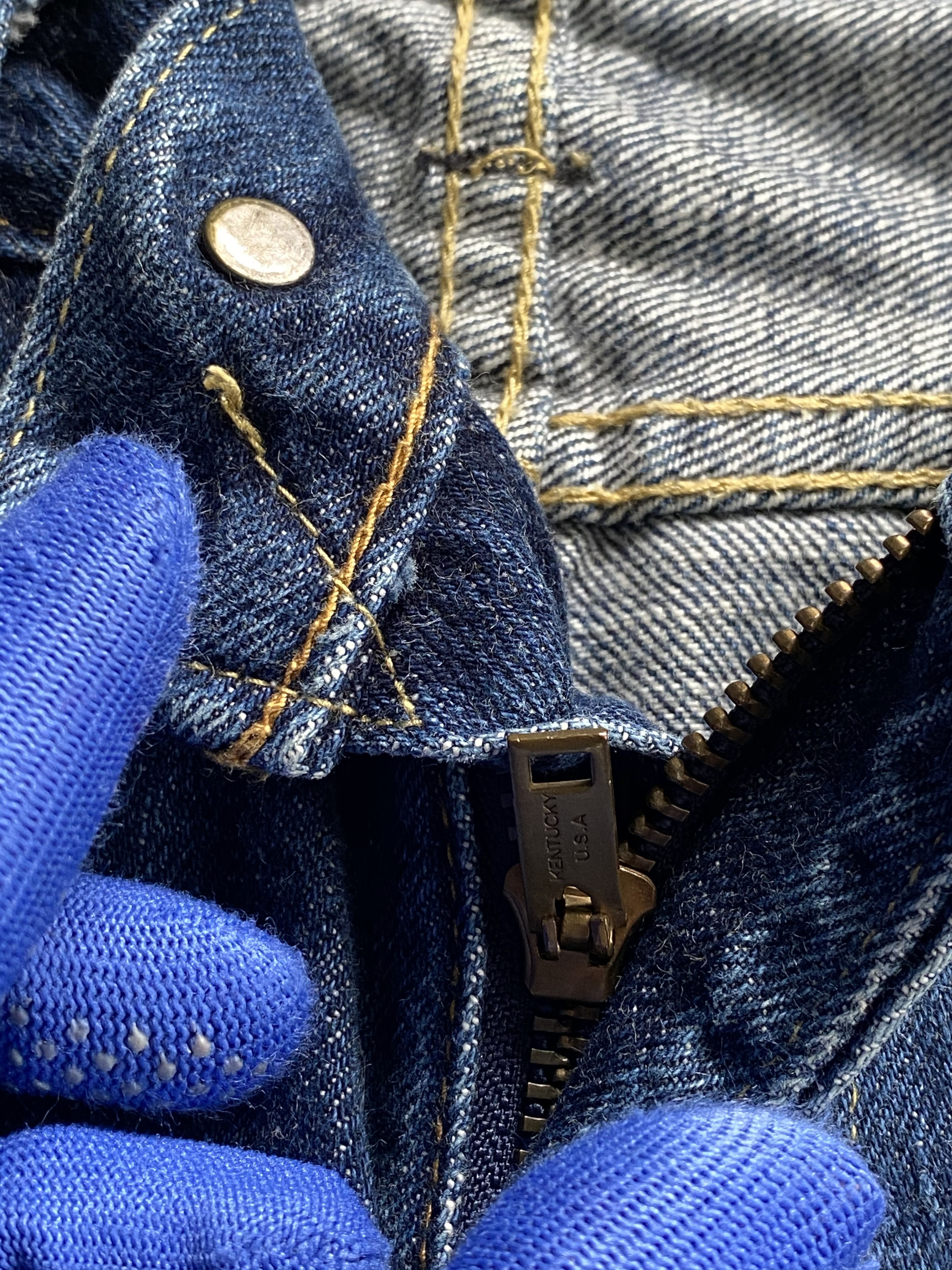 Alchemist RARE🔥Vintage Skull Jeans by Alchemist Slim Flare Punk Jeans Size US 29 - 8 Thumbnail