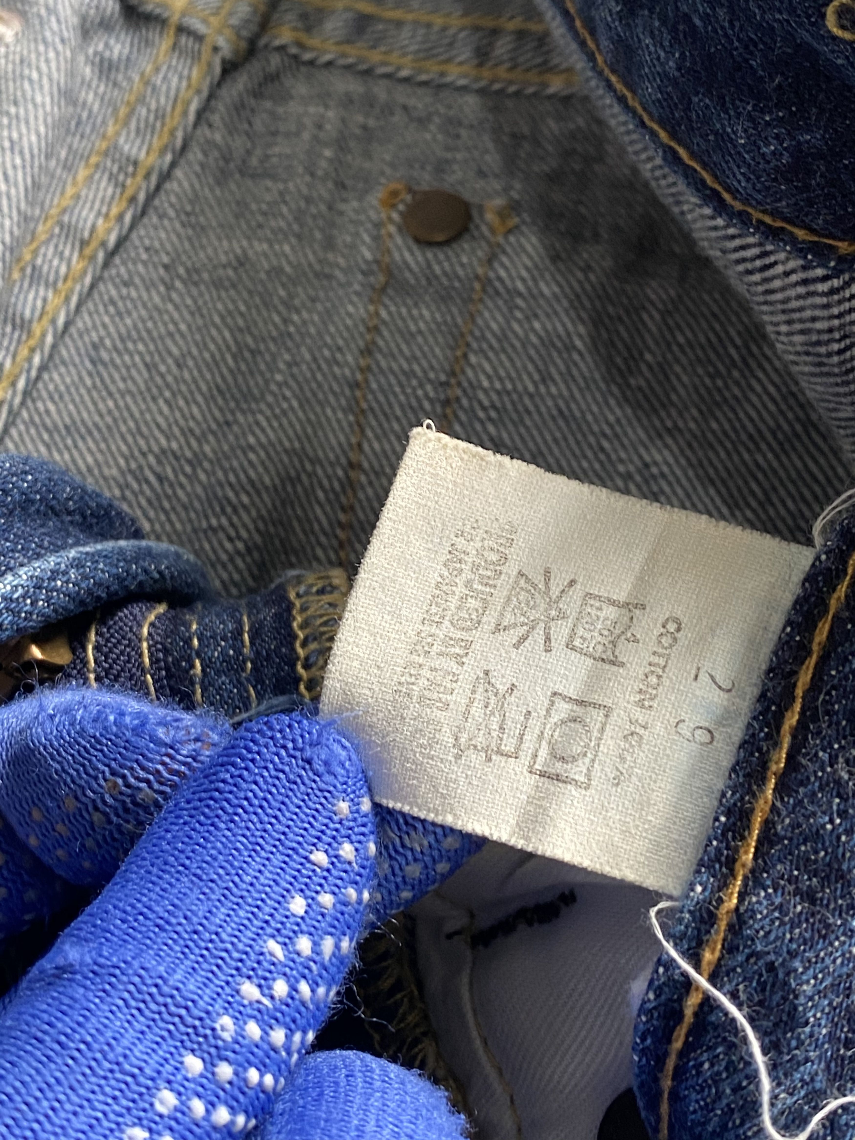 Alchemist RARE🔥Vintage Skull Jeans by Alchemist Slim Flare Punk Jeans Size US 29 - 9 Thumbnail
