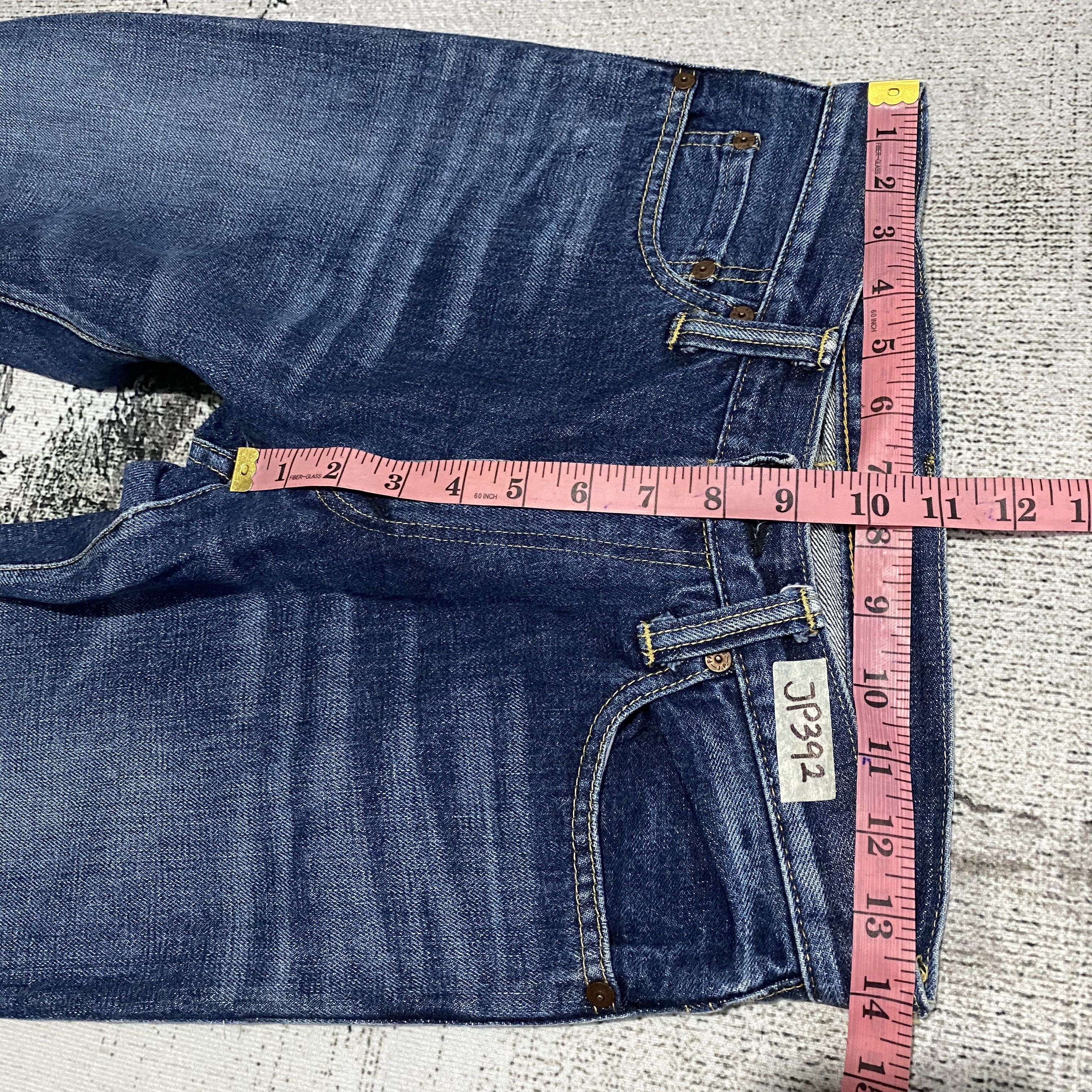 Alchemist RARE🔥Vintage Skull Jeans by Alchemist Slim Flare Punk Jeans Size US 29 - 16 Thumbnail