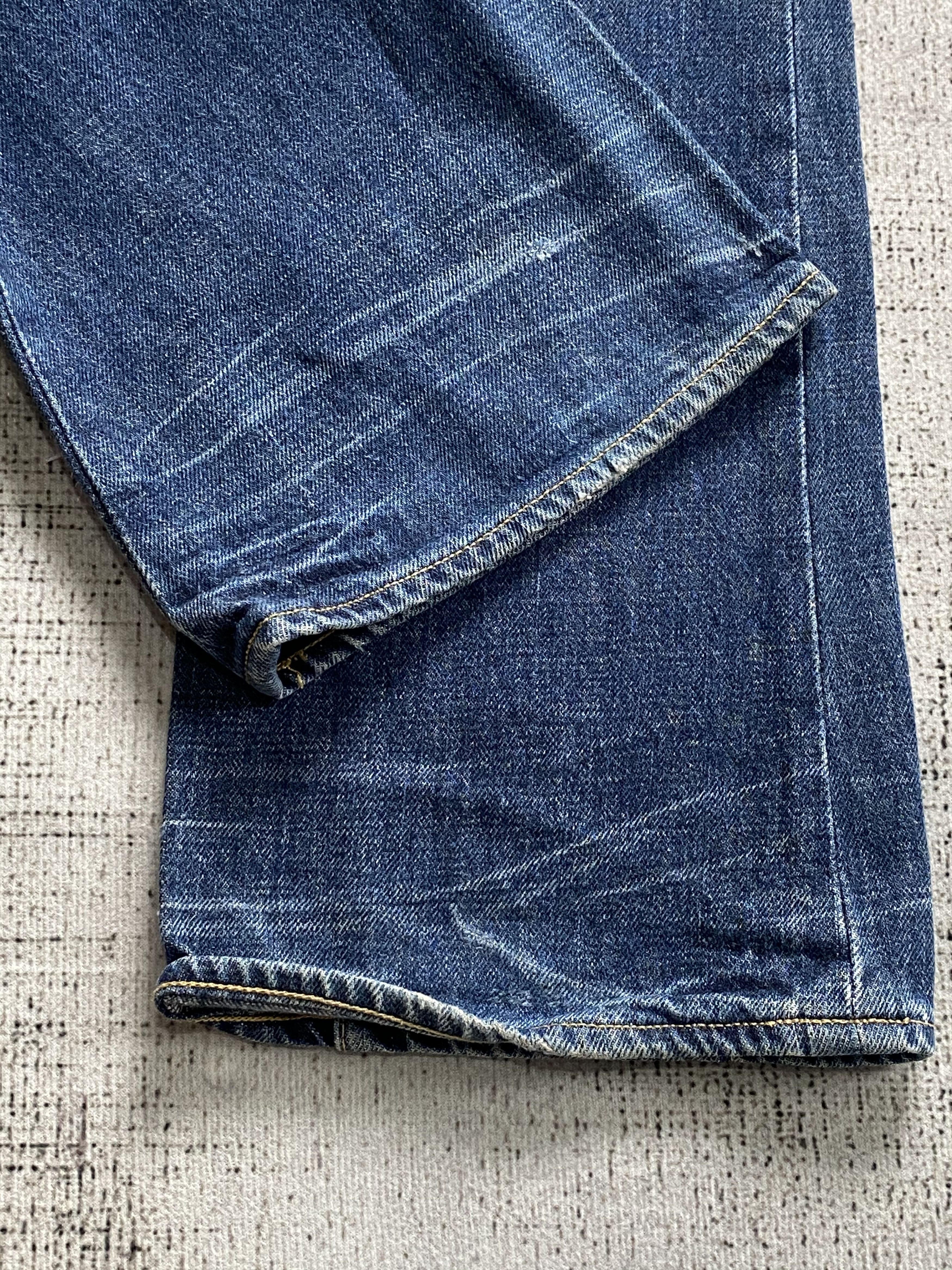 Alchemist RARE🔥Vintage Skull Jeans by Alchemist Slim Flare Punk Jeans Size US 29 - 15 Thumbnail