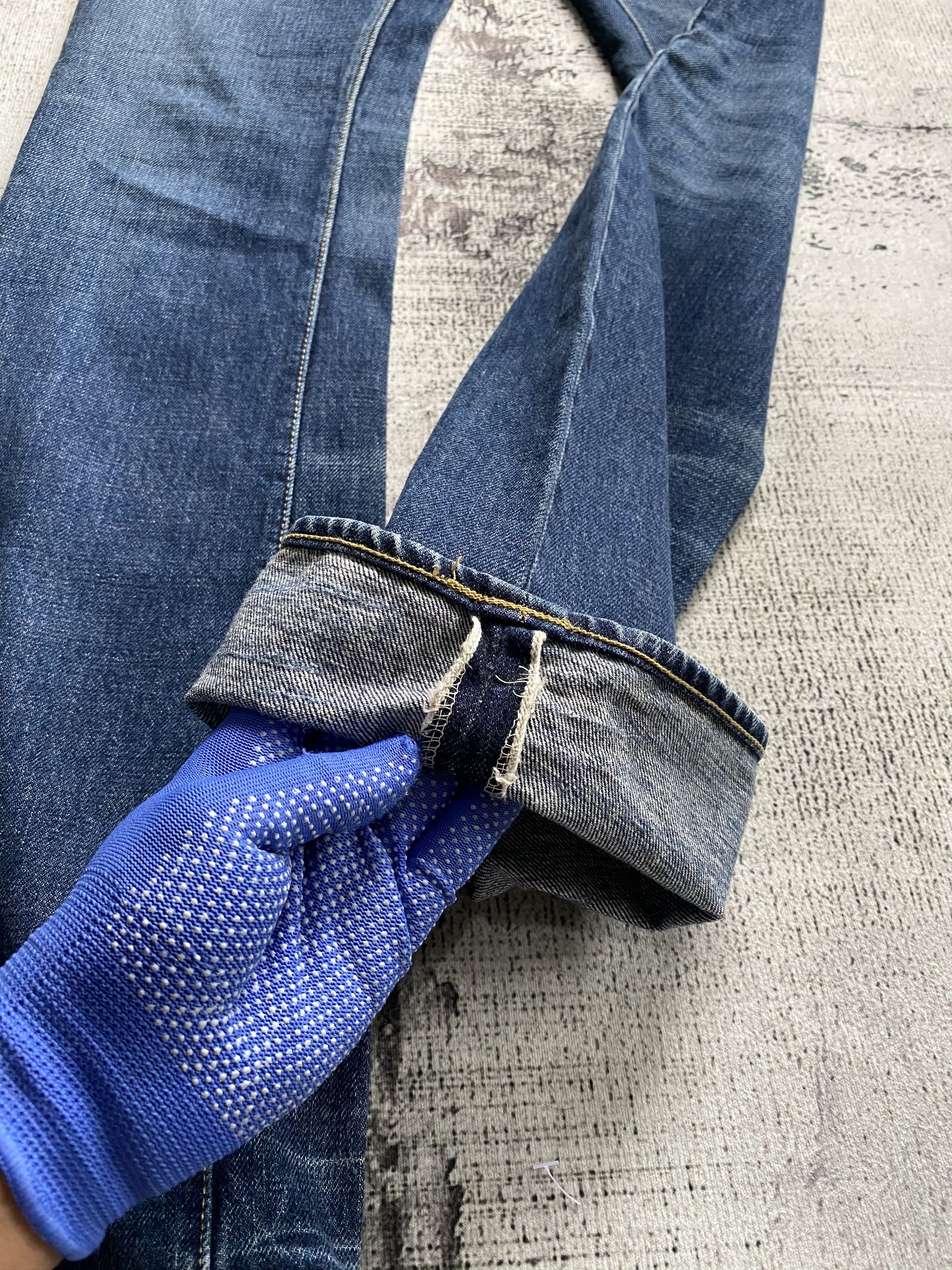 Alchemist RARE🔥Vintage Skull Jeans by Alchemist Slim Flare Punk Jeans Size US 29 - 11 Thumbnail