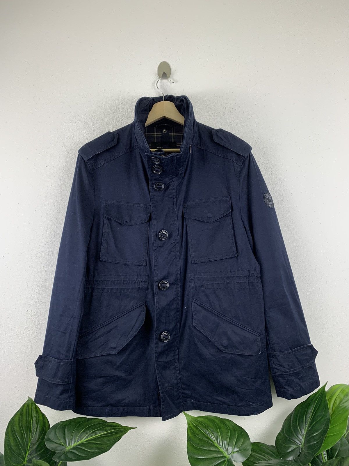Burberry × Designer BURBERRY BLACK LABEL MULTIPOCKET TRAVEL JACKET Size US L / EU 52-54 / 3 - 1 Thumbnail