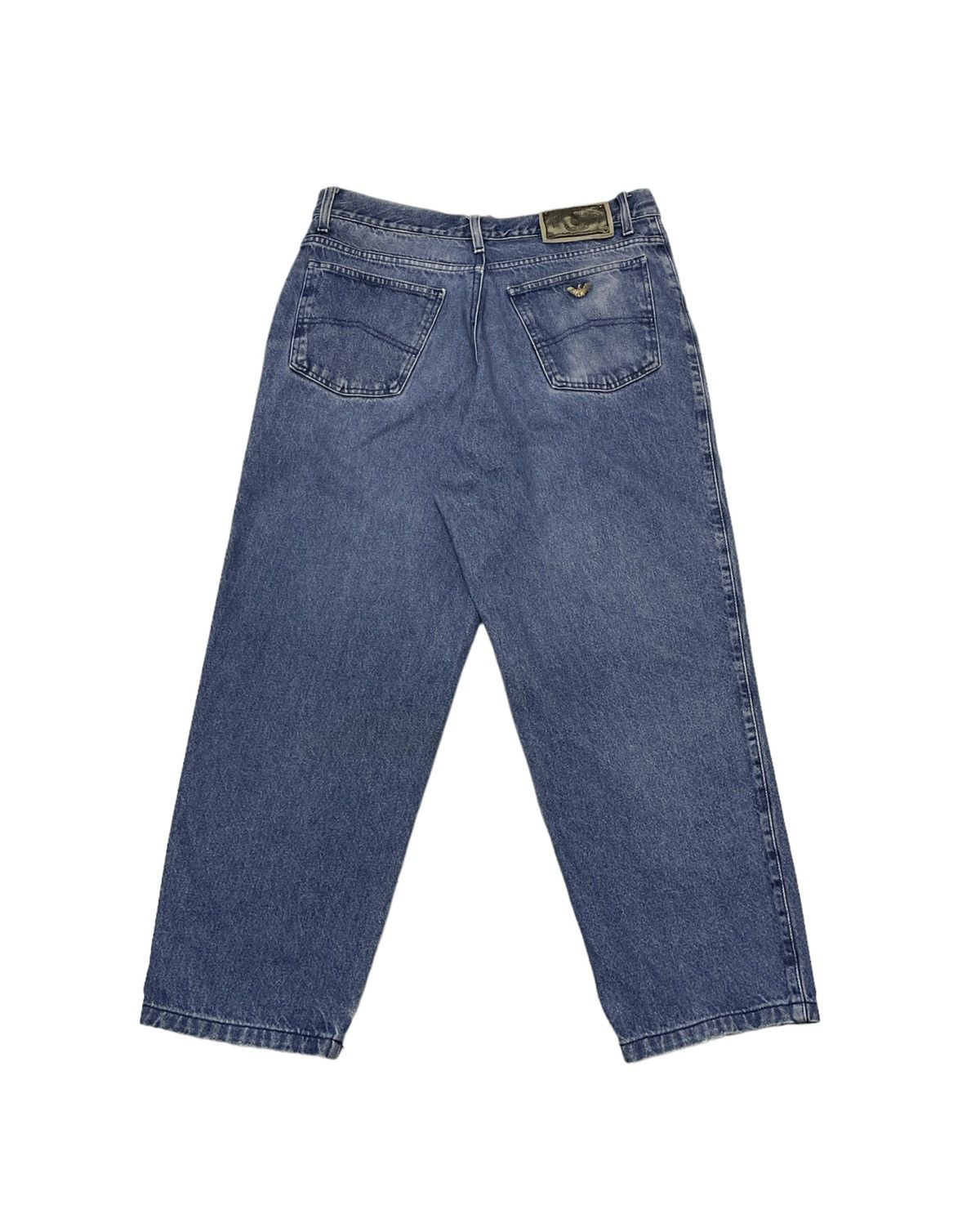 Armani Vintage Armani Baggy Jeans Size US 36 / EU 52 - 5 Thumbnail