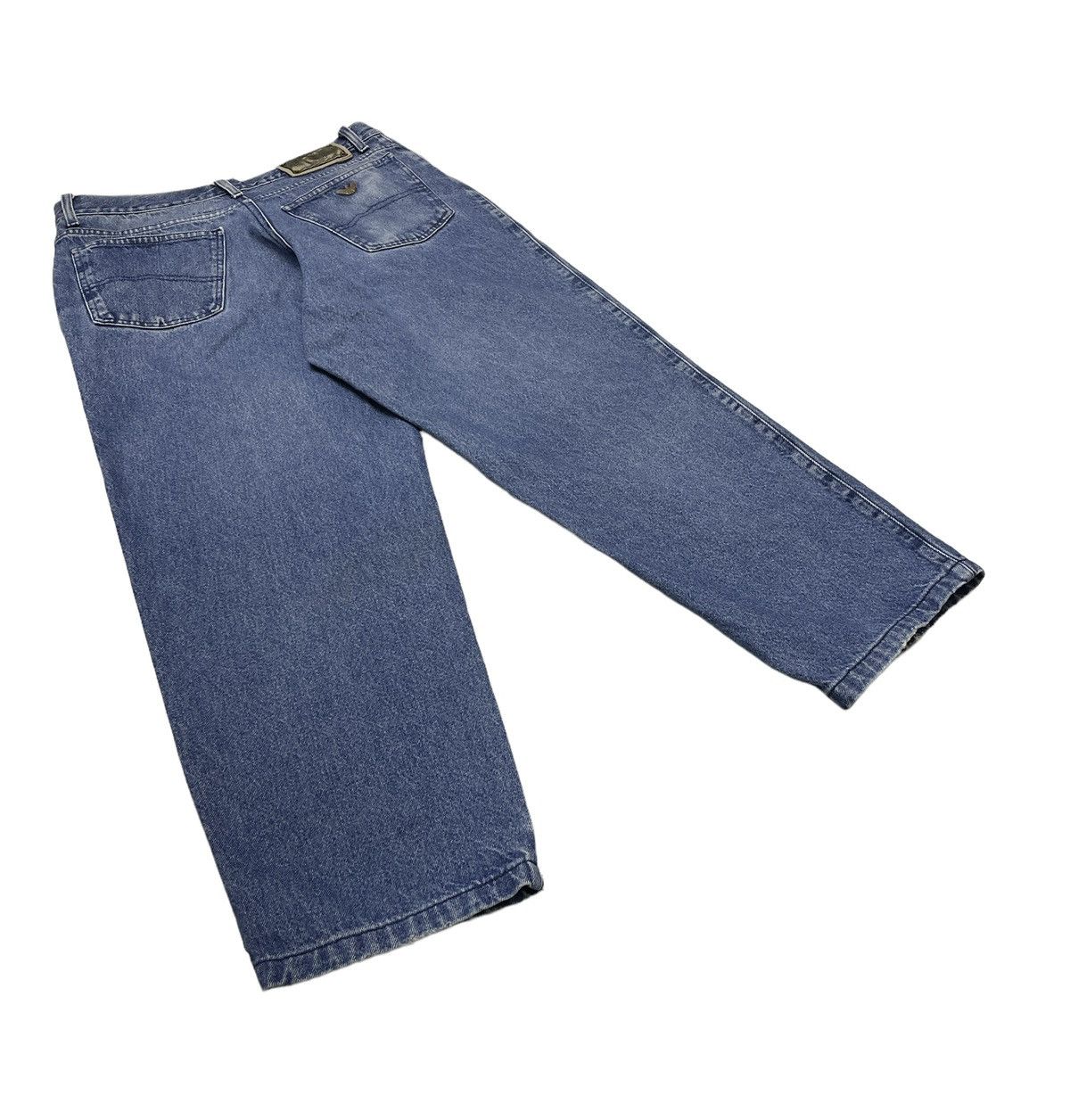 Armani Vintage Armani Baggy Jeans Size US 36 / EU 52 - 6 Thumbnail