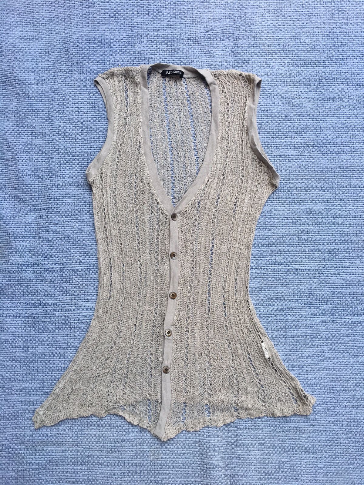 5351 POUR LES HOMMES × Japanese Brand × Vintage mesh cotton Size US M / EU 48-50 / 2 - 1 Thumbnail