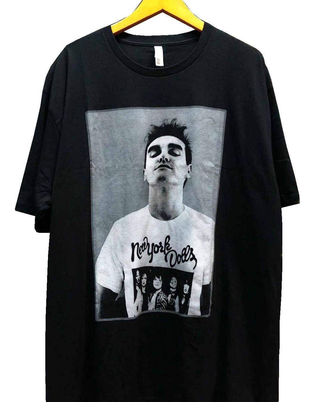 Morrissey TSHIRT BAND VTG MORRISSEY- NEW YORK DOLLS | Grailed