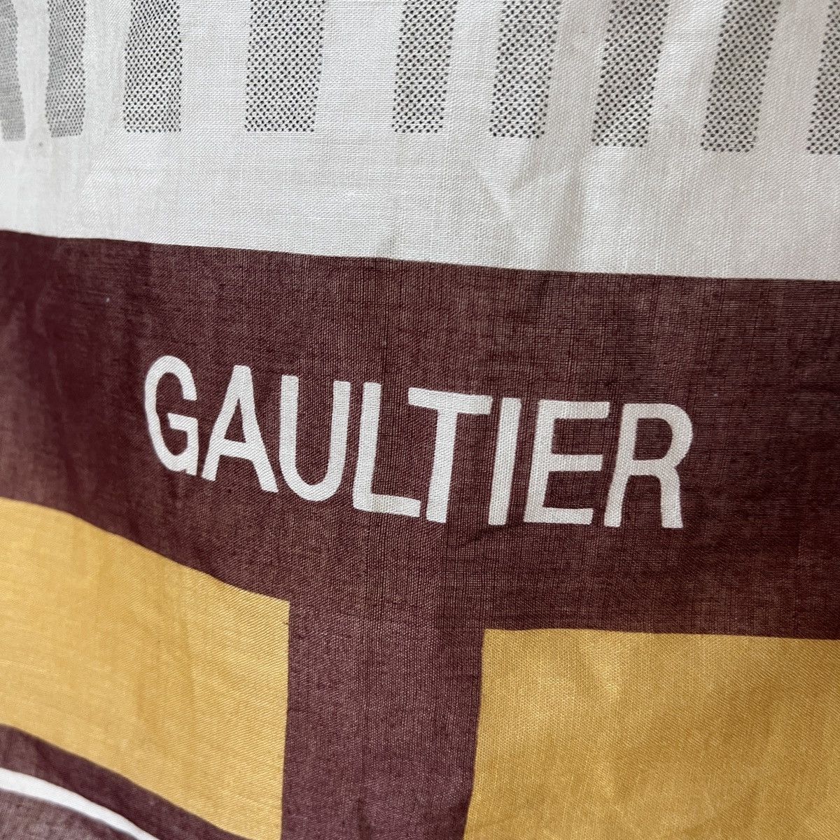 Jean Paul Gaultier × Vintage Vintage Jean Paul Gaultier Scarf Handkerchief Pocketsquare Size ONE SIZE - 10 Thumbnail