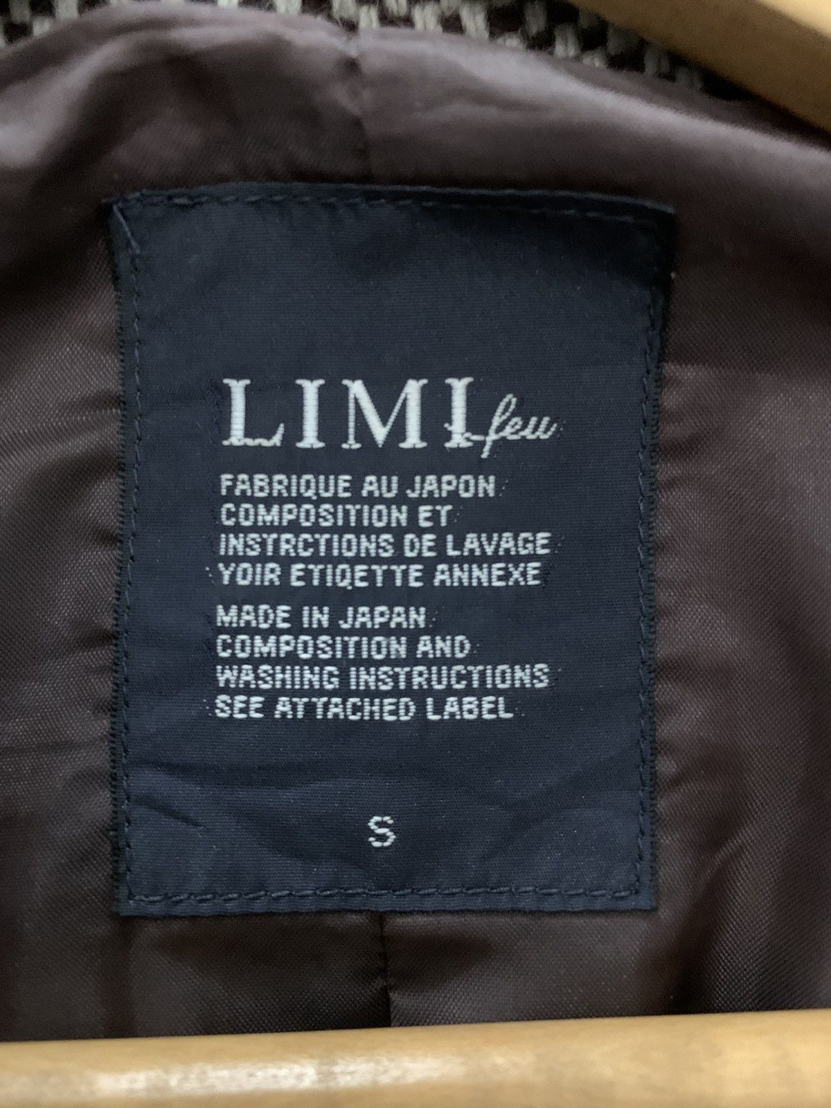 Limi Feu YOHJI YAMAMOTO LIMI few DOUBLE BREASTED WOOL COAT Size US S / EU 44-46 / 1 - 9 Thumbnail