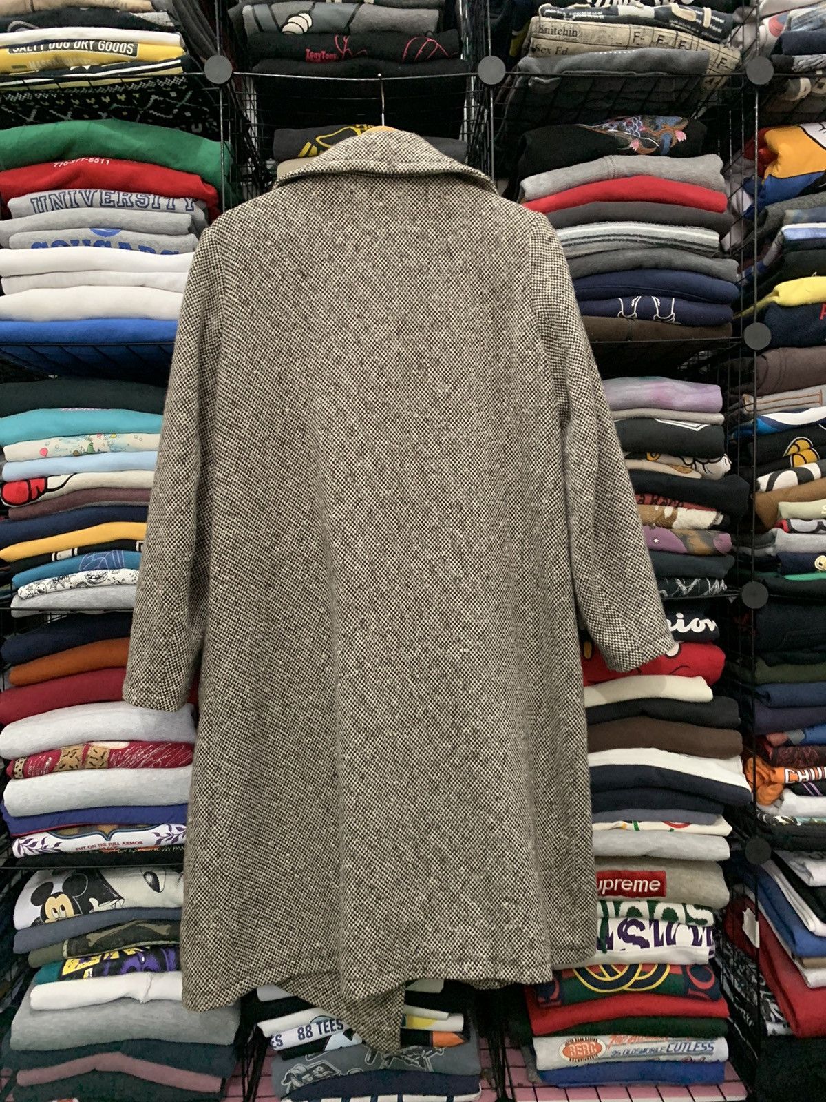 Limi Feu YOHJI YAMAMOTO LIMI few DOUBLE BREASTED WOOL COAT Size US S / EU 44-46 / 1 - 4 Thumbnail