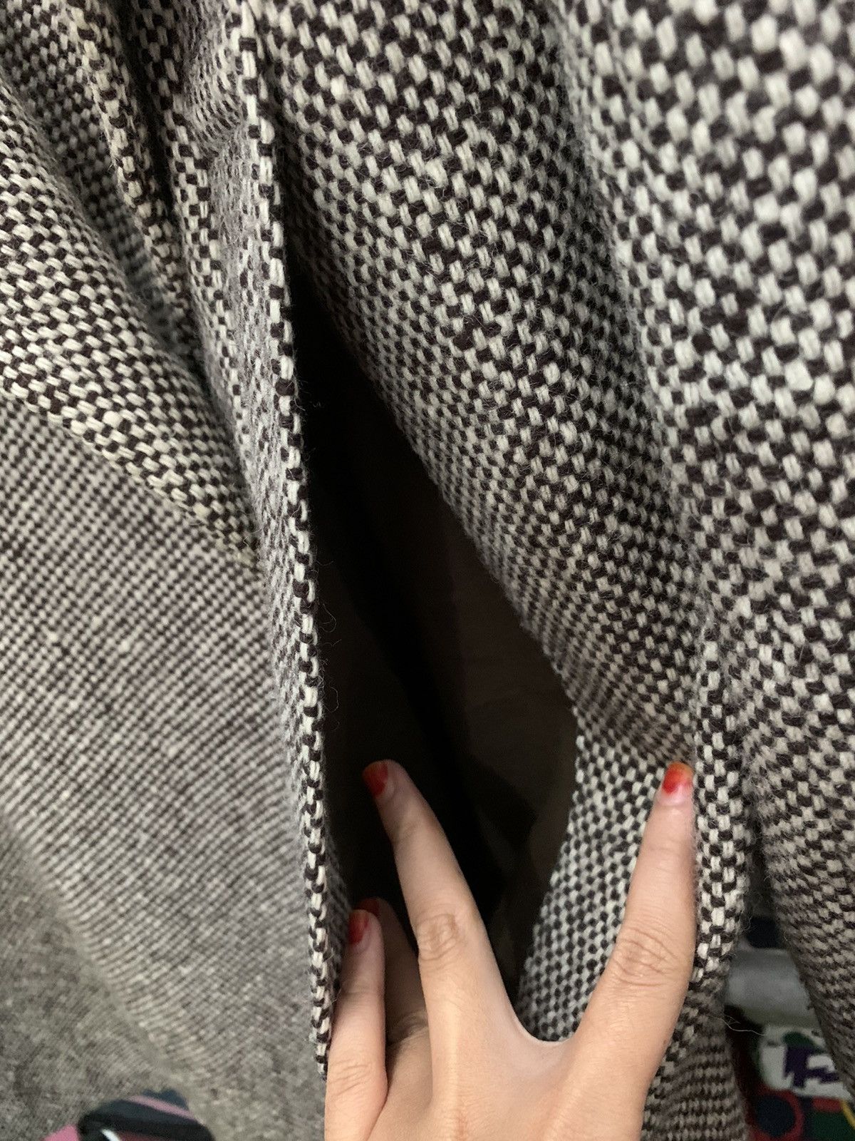 Limi Feu YOHJI YAMAMOTO LIMI few DOUBLE BREASTED WOOL COAT Size US S / EU 44-46 / 1 - 8 Thumbnail