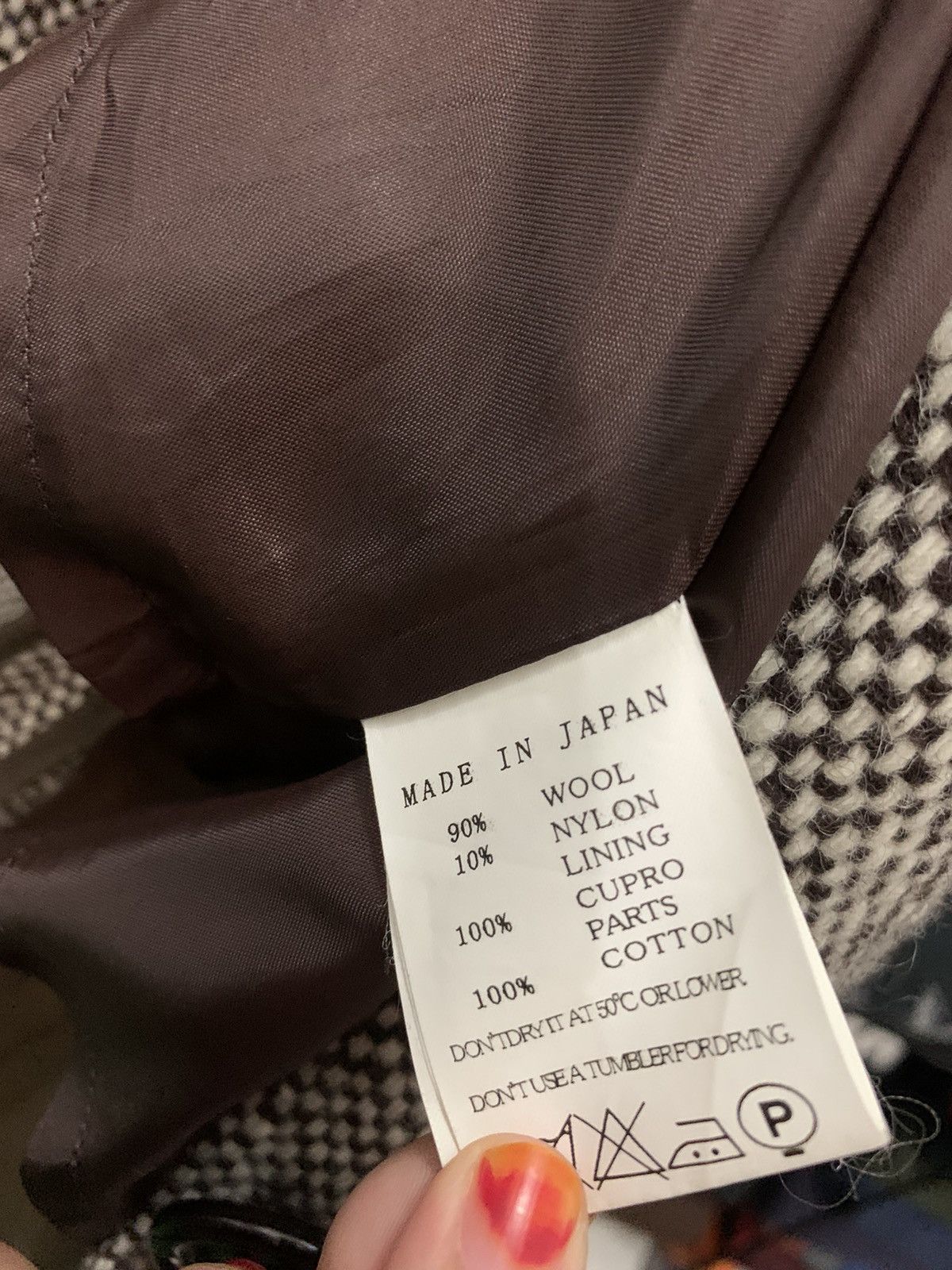 Limi Feu YOHJI YAMAMOTO LIMI few DOUBLE BREASTED WOOL COAT Size US S / EU 44-46 / 1 - 10 Thumbnail