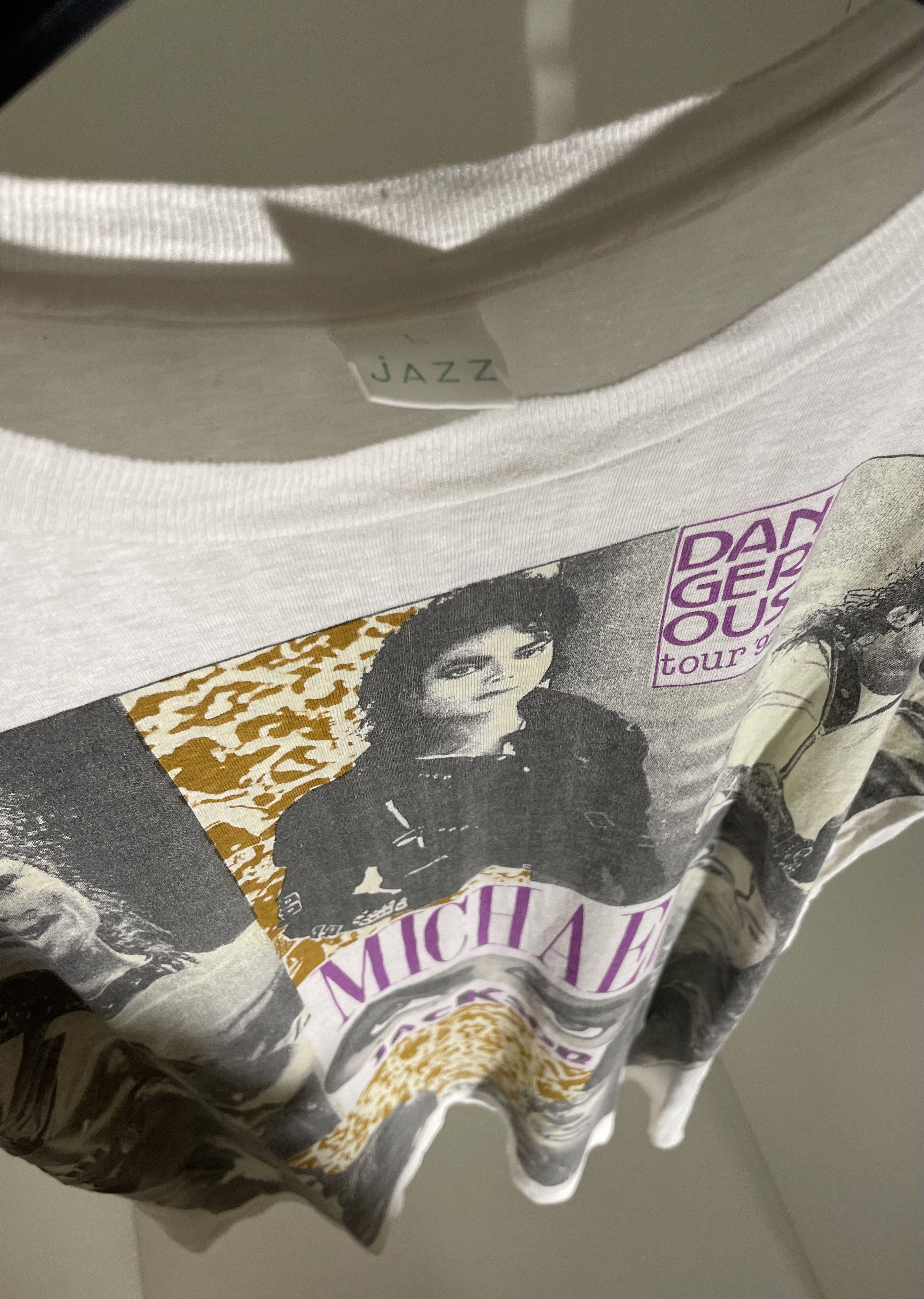 Band Tees Vintage 1992 Michael Jackson Dangerous Tour full print Size US XL / EU 56 / 4 - 4 Thumbnail