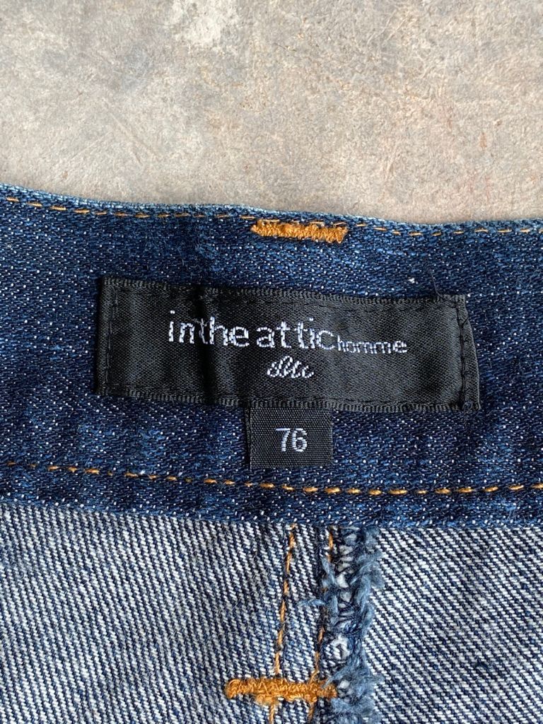 If Six Was Nine × In The Attic Japanese Brand In the Attic Light Wash Jeans Size US 29 - 11 Thumbnail
