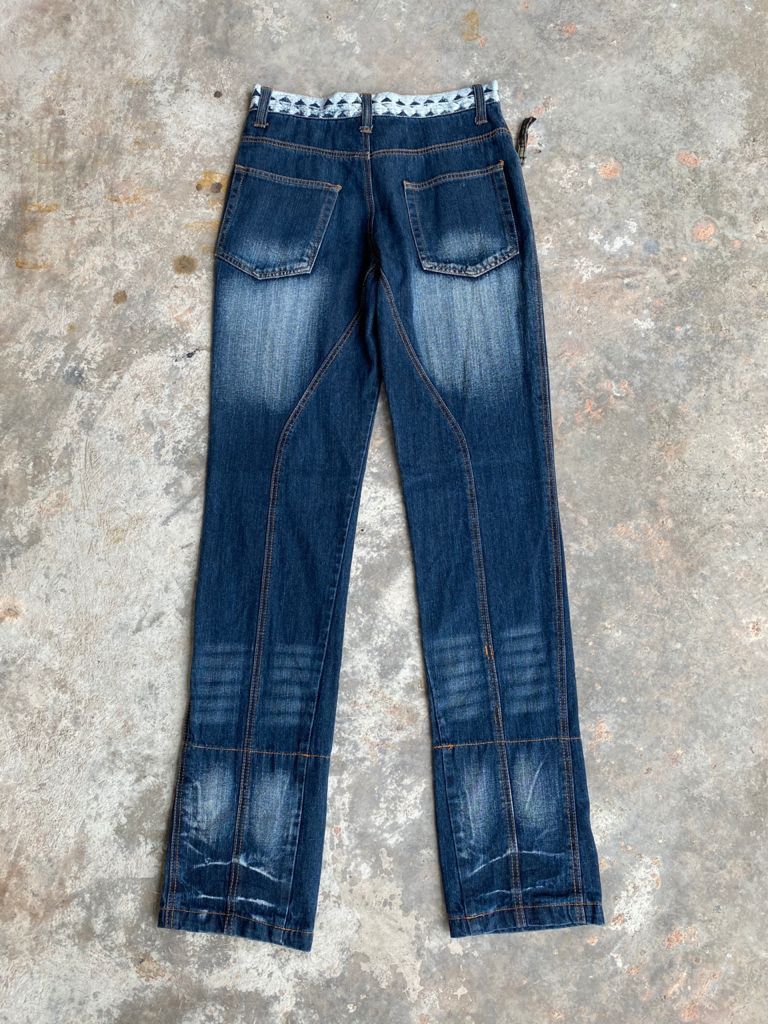 If Six Was Nine × In The Attic Japanese Brand In the Attic Light Wash Jeans Size US 29 - 3 Thumbnail