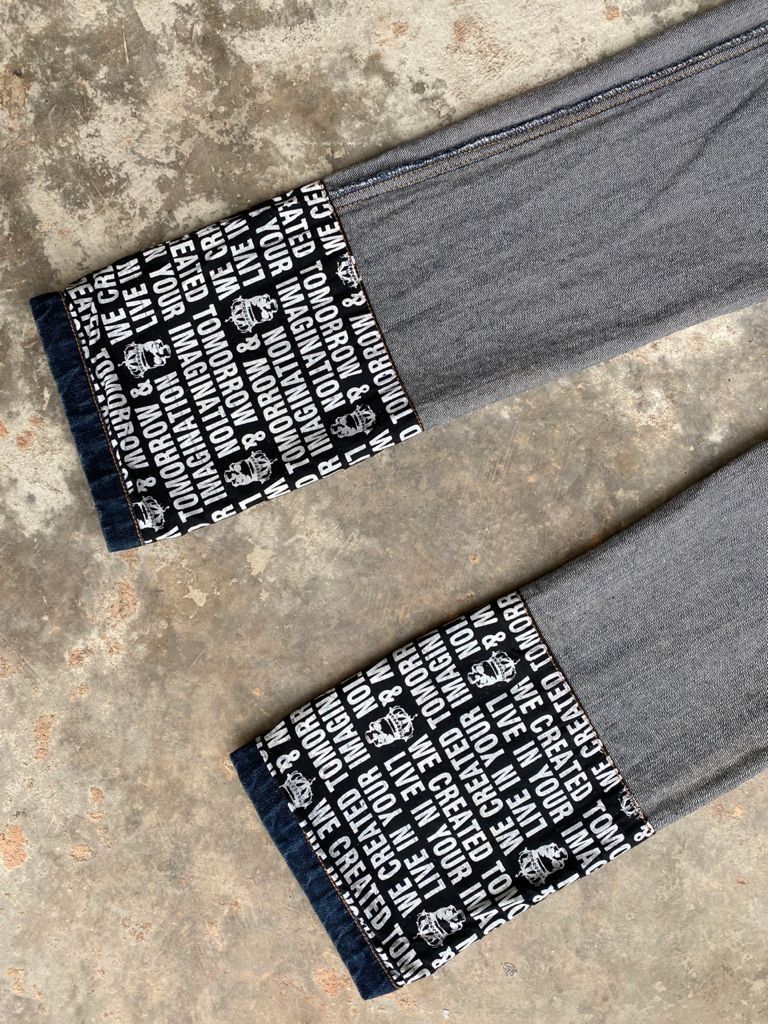 If Six Was Nine × In The Attic Japanese Brand In the Attic Light Wash Jeans Size US 29 - 14 Thumbnail