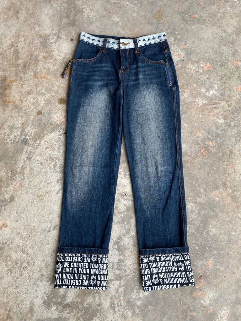 If Six Was Nine × In The Attic Japanese Brand In the Attic Light Wash Jeans Size US 29 - 1 Thumbnail