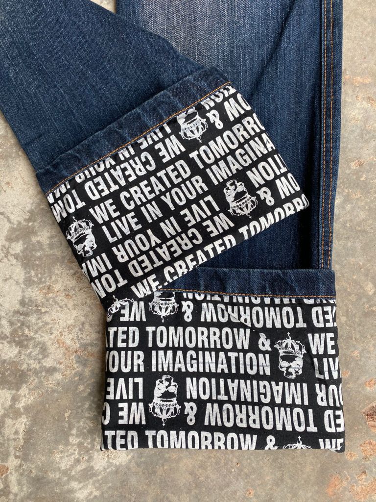 If Six Was Nine × In The Attic Japanese Brand In the Attic Light Wash Jeans Size US 29 - 15 Thumbnail