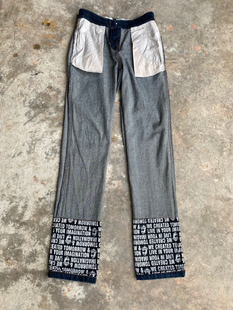 If Six Was Nine × In The Attic Japanese Brand In the Attic Light Wash Jeans Size US 29 - 4 Thumbnail