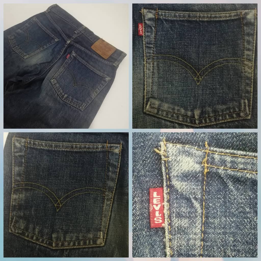 Levi's Vintage Clothing Vintage Levi's 504z Big E Redline Selevdge Jeans Size US 28 / EU 44 - 6 Thumbnail