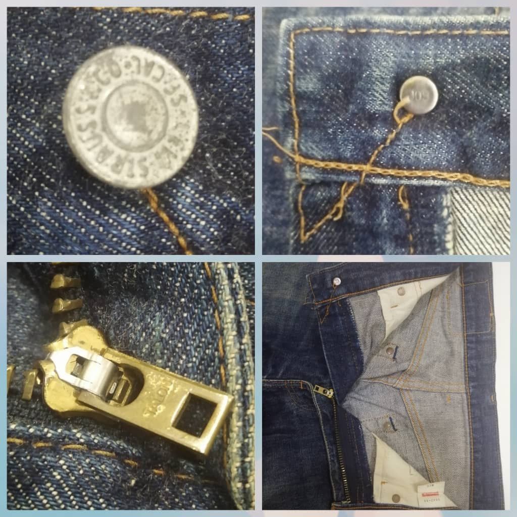 Levi's Vintage Clothing Vintage Levi's 504z Big E Redline Selevdge Jeans Size US 28 / EU 44 - 7 Thumbnail