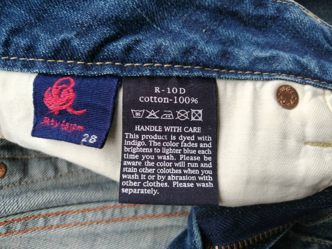 45rpm Japanese 45rpm Indigo Denim Blue Wash Size US 28 / EU 44 - 7 Thumbnail