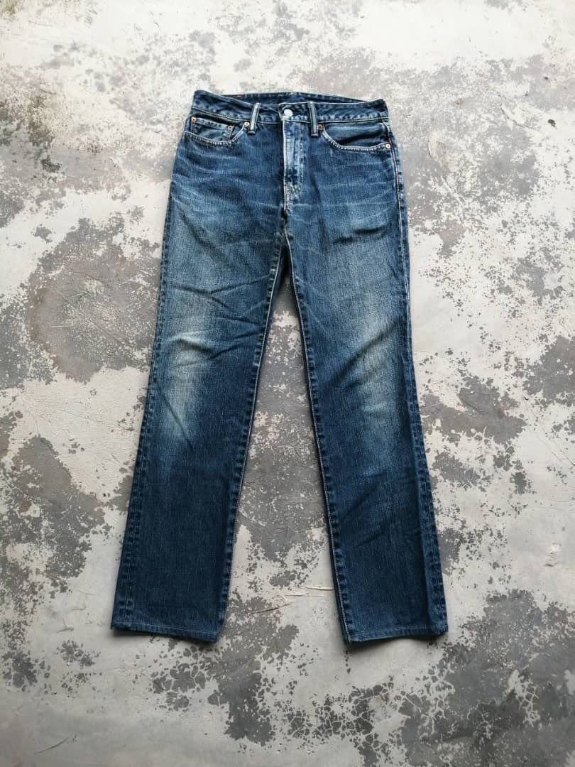 45rpm Japanese 45rpm Indigo Denim Blue Wash Size US 28 / EU 44 - 1 Thumbnail