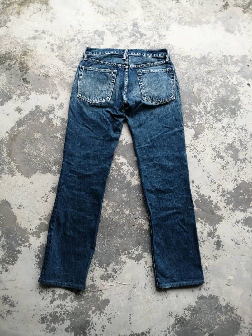 45rpm Japanese 45rpm Indigo Denim Blue Wash Size US 28 / EU 44 - 2 Thumbnail