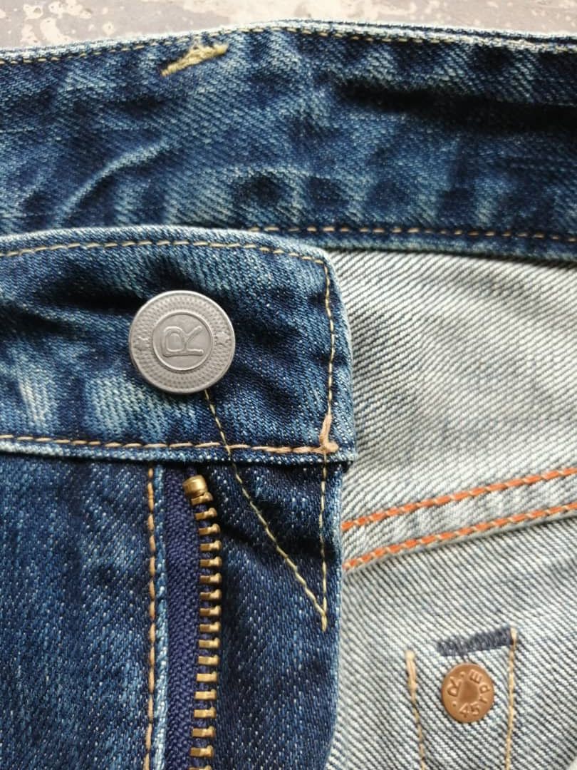 45rpm Japanese 45rpm Indigo Denim Blue Wash Size US 28 / EU 44 - 6 Thumbnail