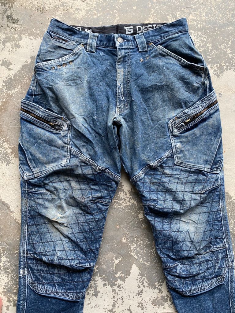 Japanese Brand Japanese Sashiko Boro Denims Like Kapital Design Size US 30 / EU 46 - 3 Thumbnail