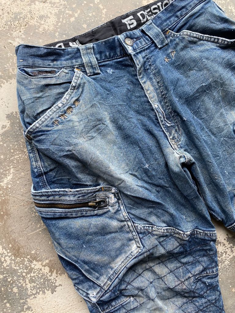 Japanese Brand Japanese Sashiko Boro Denims Like Kapital Design Size US 30 / EU 46 - 9 Thumbnail