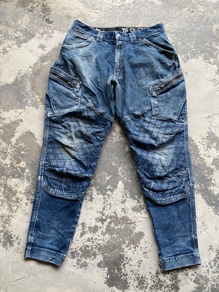 Japanese Brand Japanese Sashiko Boro Denims Like Kapital Design Size US 30 / EU 46 - 1 Thumbnail