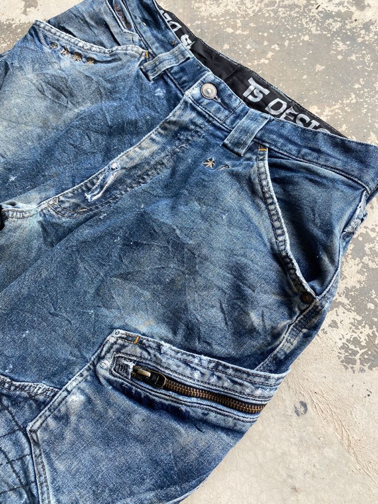 Japanese Brand Japanese Sashiko Boro Denims Like Kapital Design Size US 30 / EU 46 - 12 Thumbnail