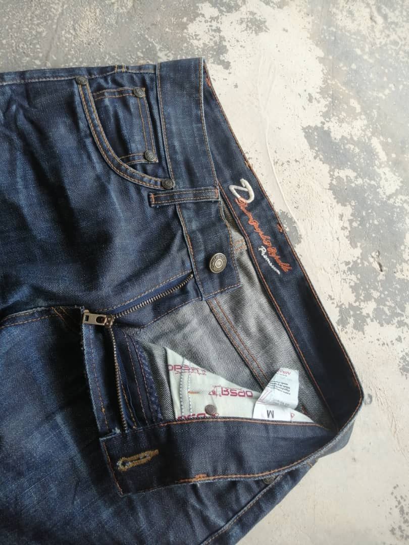 Other DPSR Distressed Denim Whiskers Faded Jeans Size US 32 / EU 48 - 7 Thumbnail