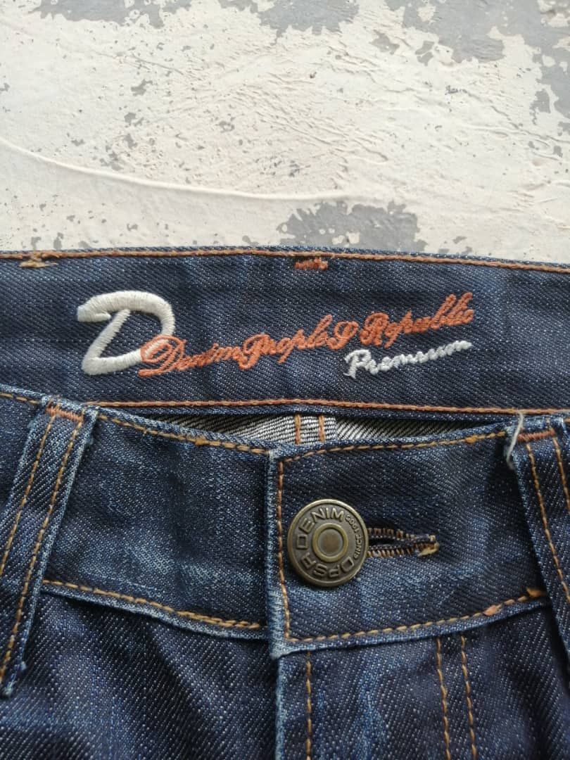 Other DPSR Distressed Denim Whiskers Faded Jeans Size US 32 / EU 48 - 9 Thumbnail