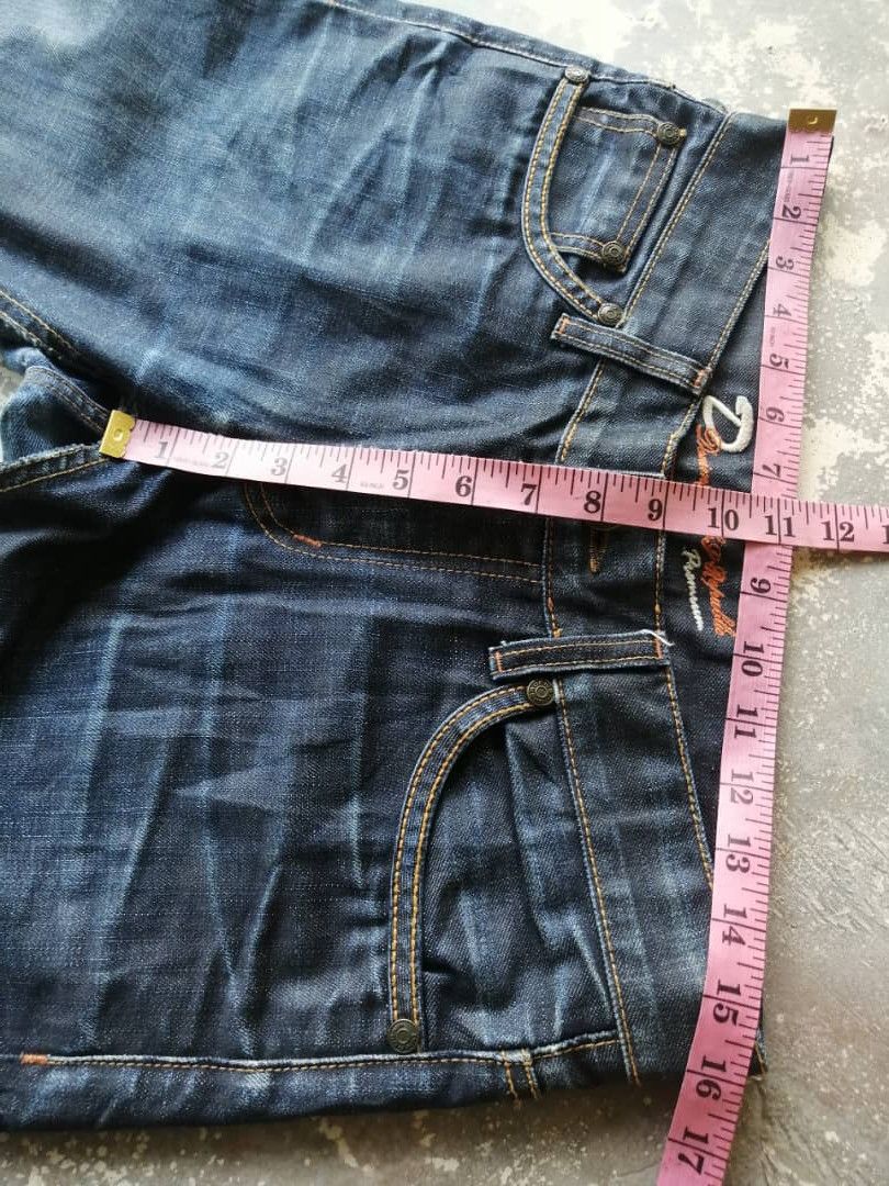 Other DPSR Distressed Denim Whiskers Faded Jeans Size US 32 / EU 48 - 20 Thumbnail