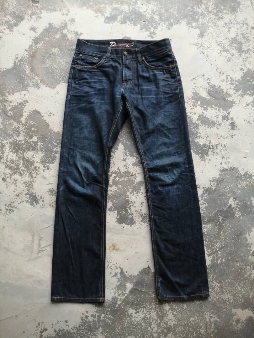 Other DPSR Distressed Denim Whiskers Faded Jeans Size US 32 / EU 48 - 1 Thumbnail