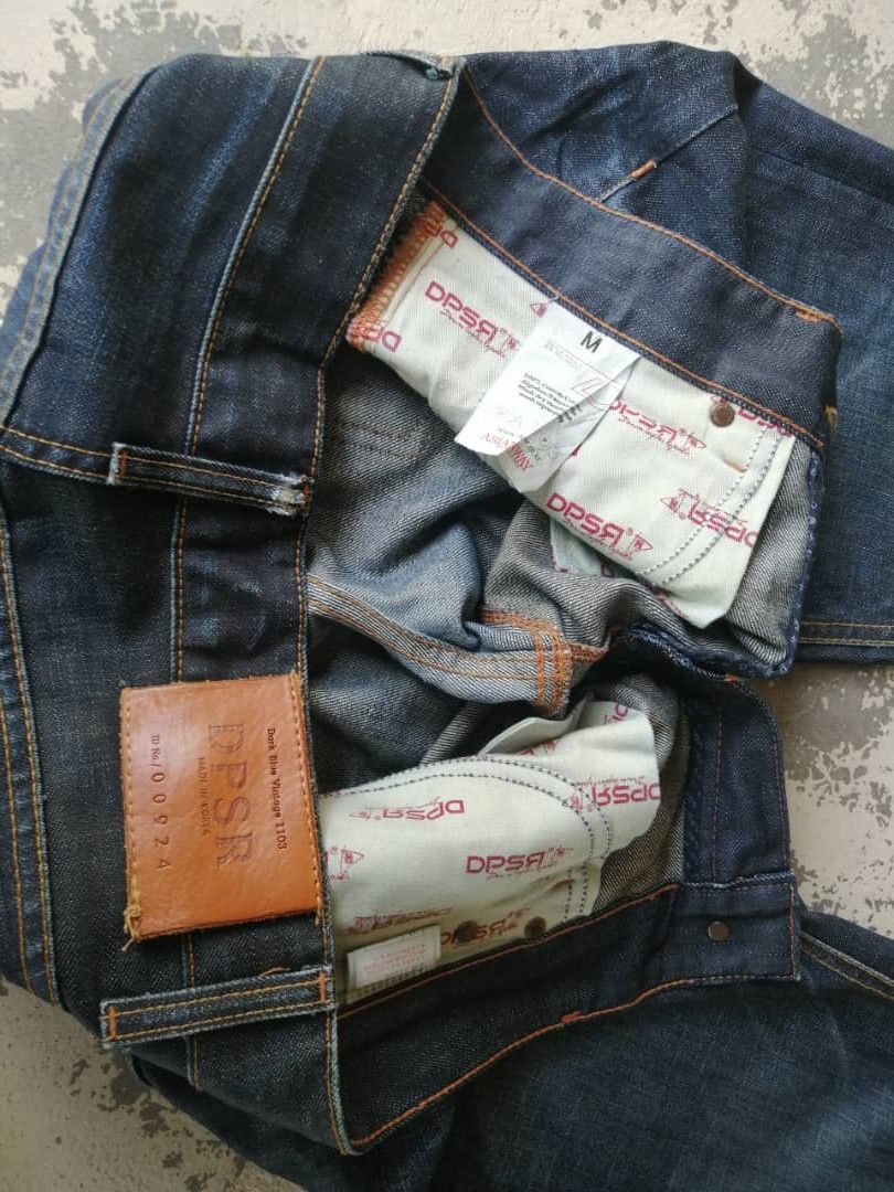 Other DPSR Distressed Denim Whiskers Faded Jeans Size US 32 / EU 48 - 10 Thumbnail