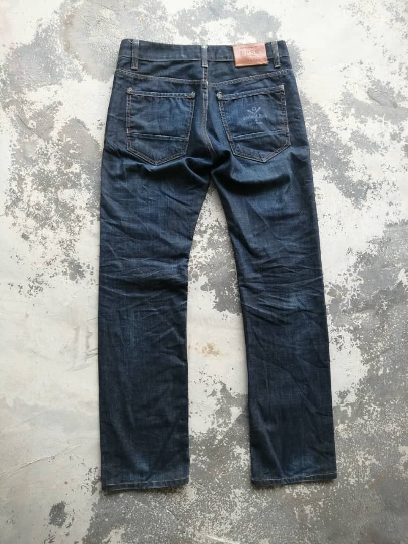 Other DPSR Distressed Denim Whiskers Faded Jeans Size US 32 / EU 48 - 2 Thumbnail