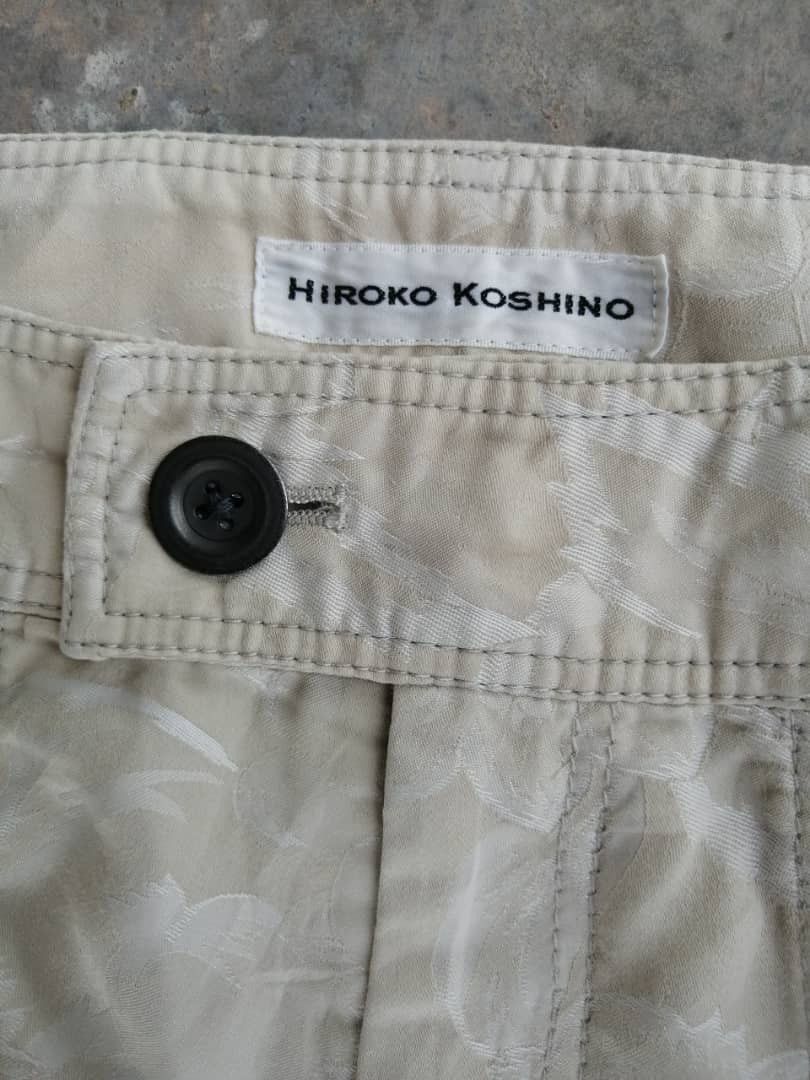 Hiroko Koshino Homme Hiroko Koshino Pants Flower Full Print Size US 28 / EU 44 - 7 Thumbnail
