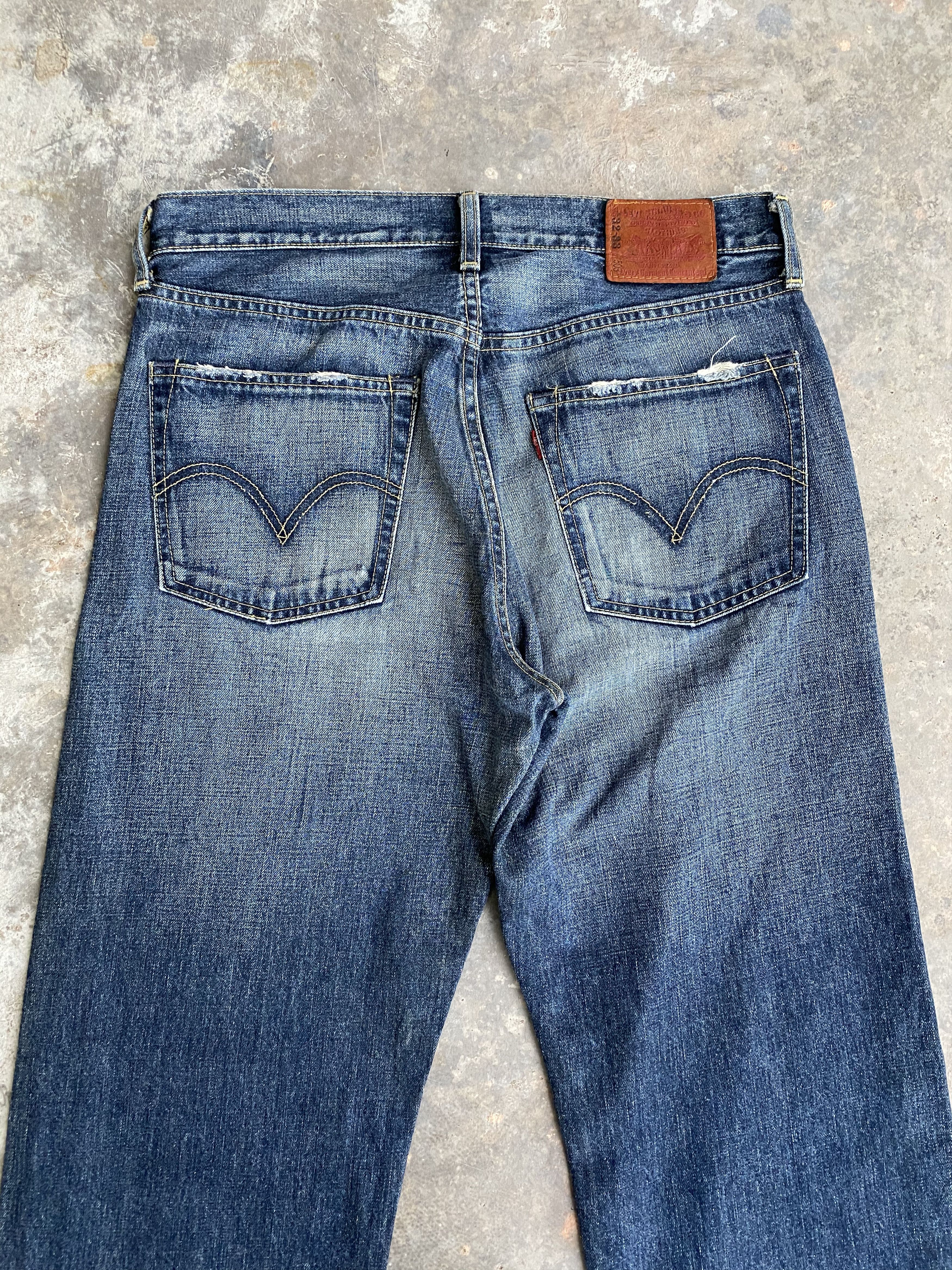 Levi's × Vintage Light Wash Whiskers Vintage Levi's 503B Jeans 32x32 Denim Size US 32 / EU 48 - 12 Thumbnail