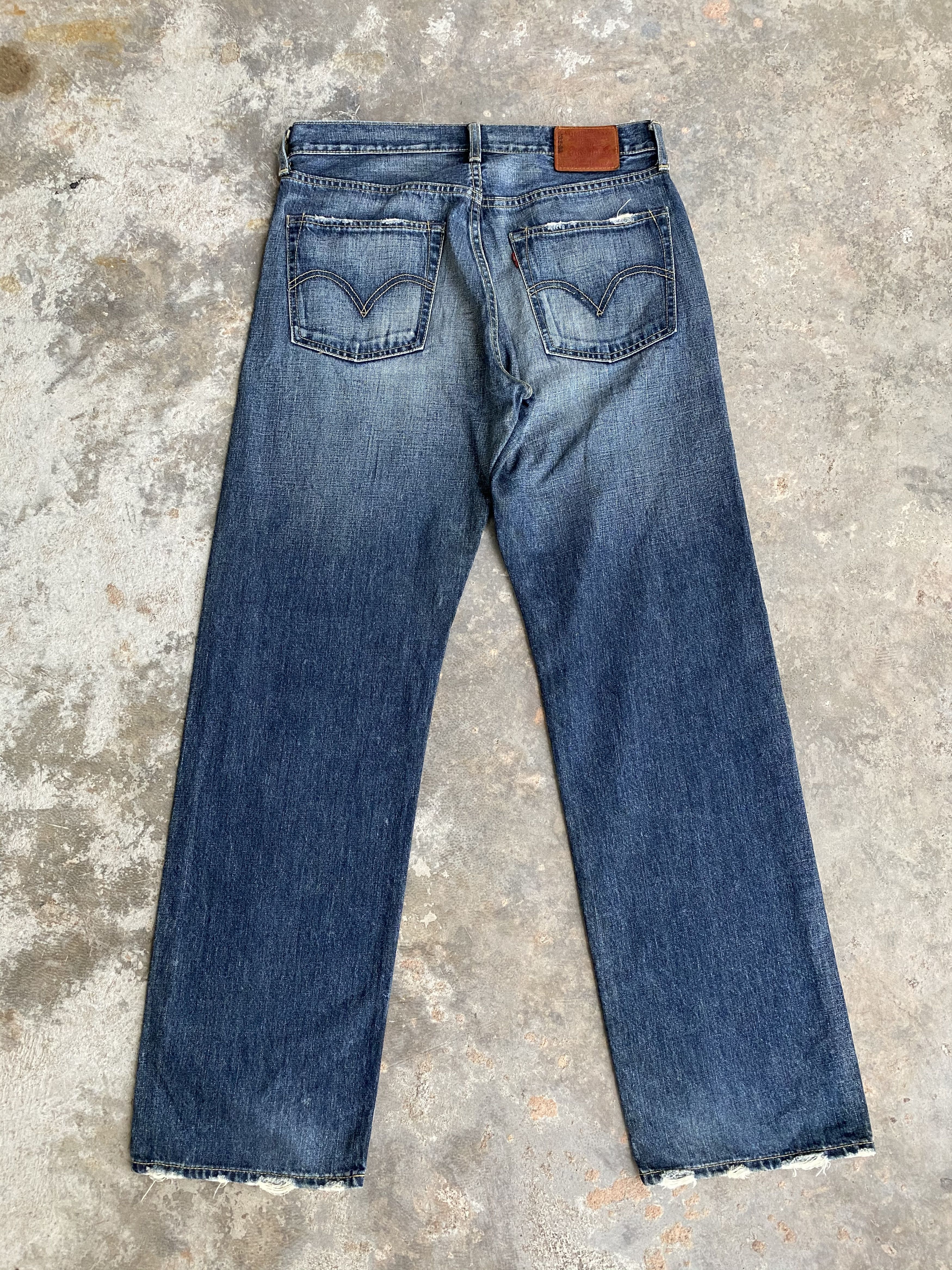 Levi's × Vintage Light Wash Whiskers Vintage Levi's 503B Jeans 32x32 Denim Size US 32 / EU 48 - 2 Thumbnail