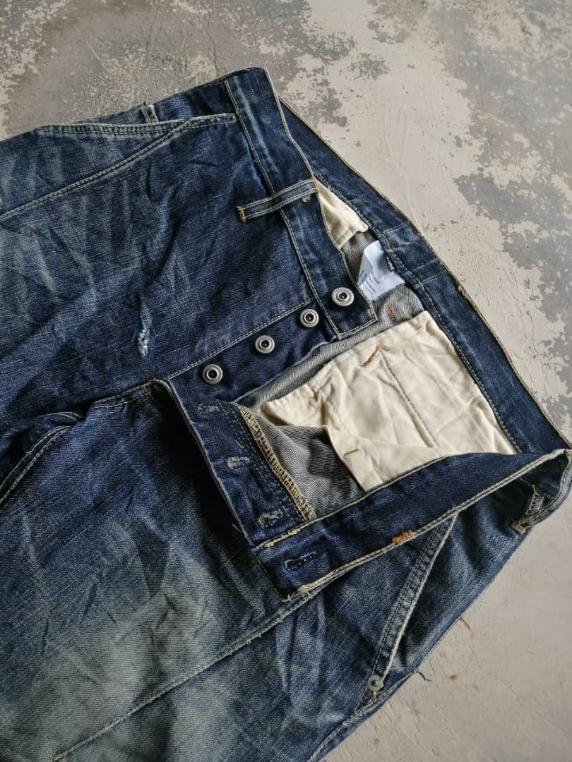 Man Of Moods Man of Moods BOX OFFICE Distressed Denim Size US 34 / EU 50 - 10 Thumbnail