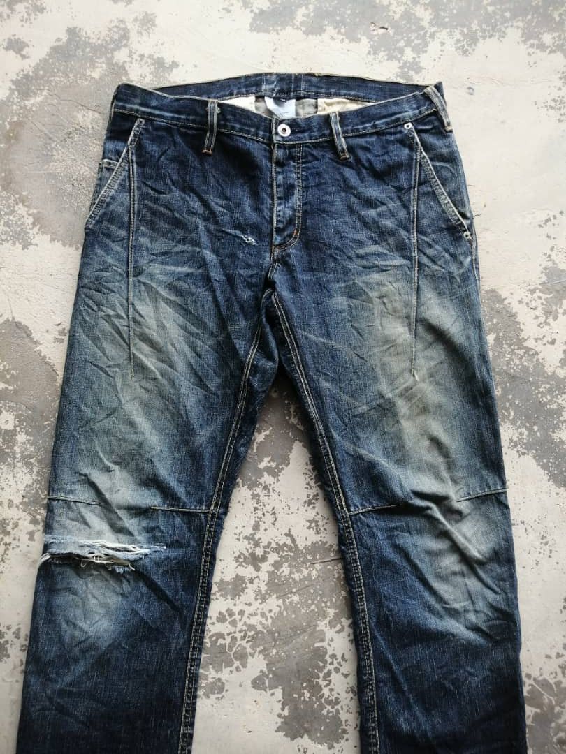 Man Of Moods Man of Moods BOX OFFICE Distressed Denim Size US 34 / EU 50 - 3 Thumbnail